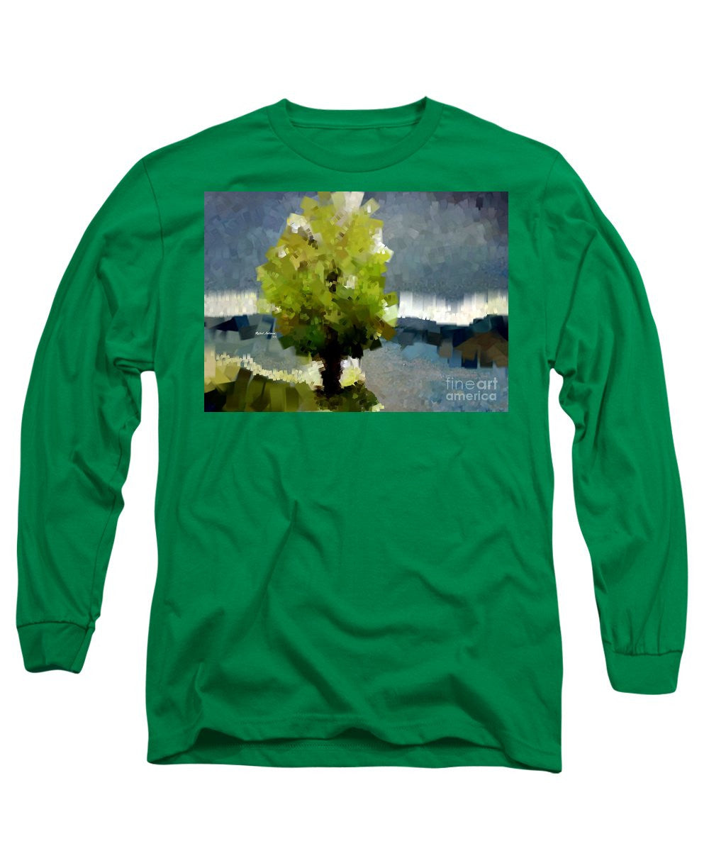 Long Sleeve T-Shirt - Abstract Landscape 1522