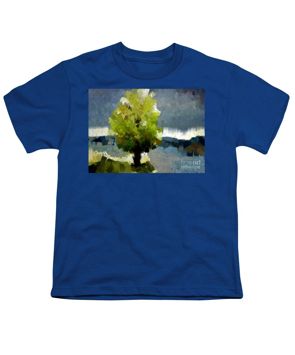 T-shirt pour jeunes - Paysage abstrait 1522