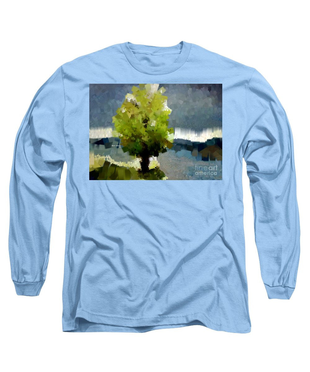 Long Sleeve T-Shirt - Abstract Landscape 1522