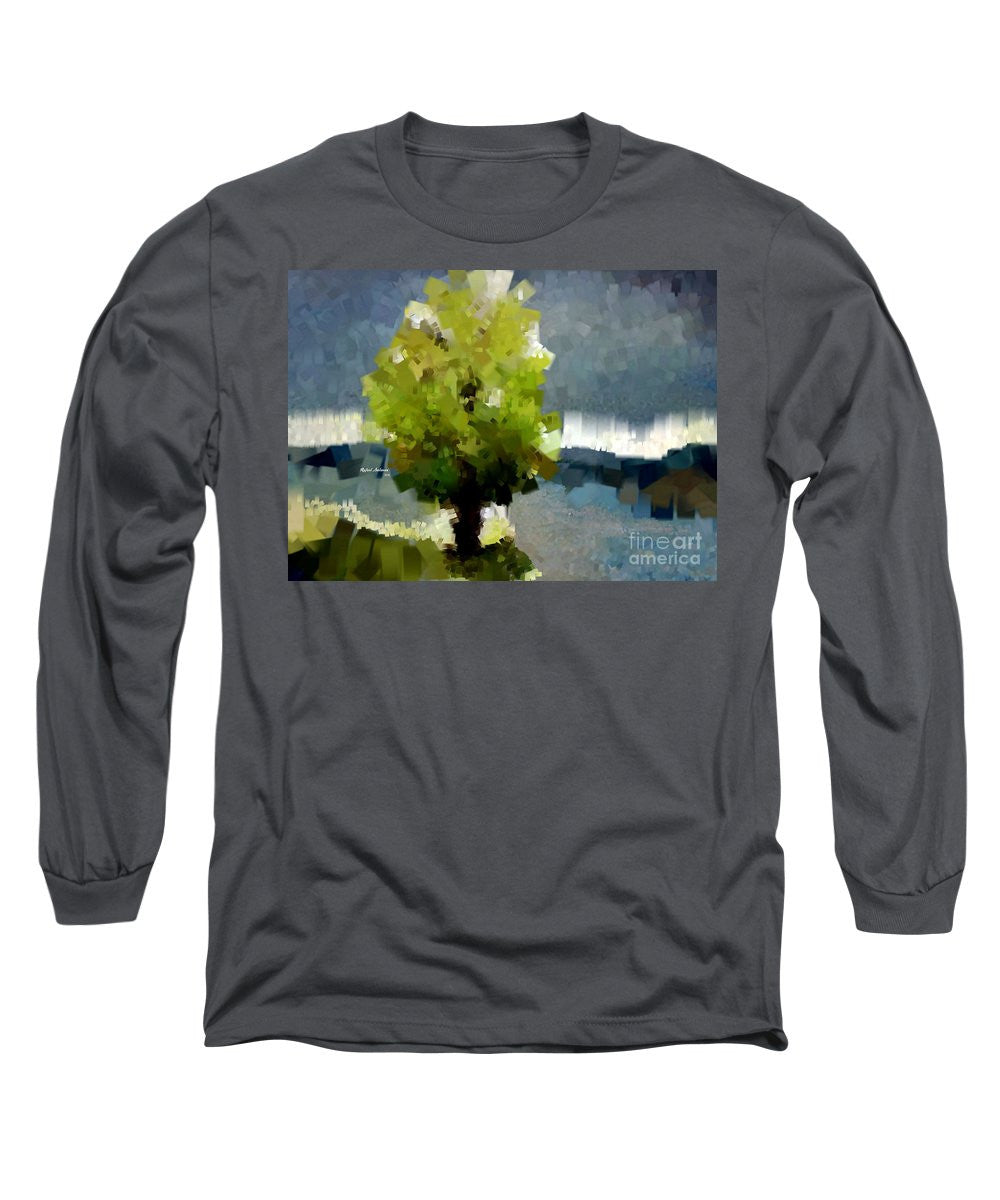 Long Sleeve T-Shirt - Abstract Landscape 1522