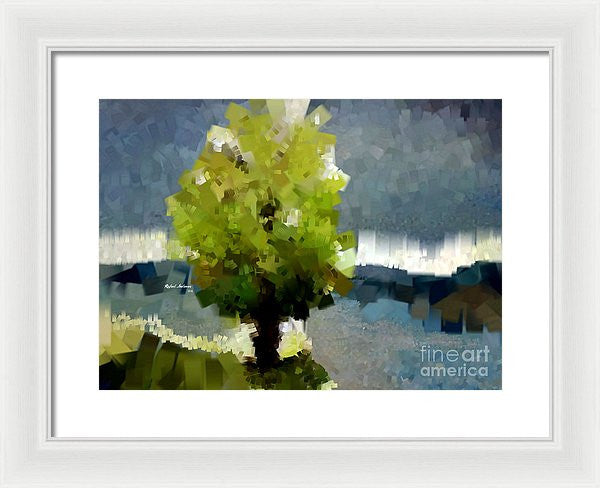 Framed Print - Abstract Landscape 1522