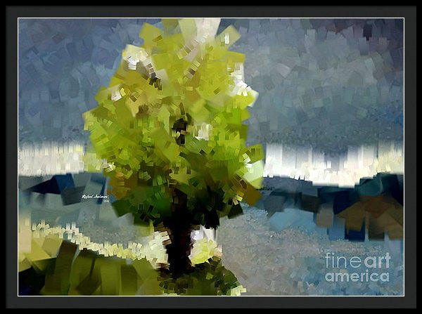 Framed Print - Abstract Landscape 1522