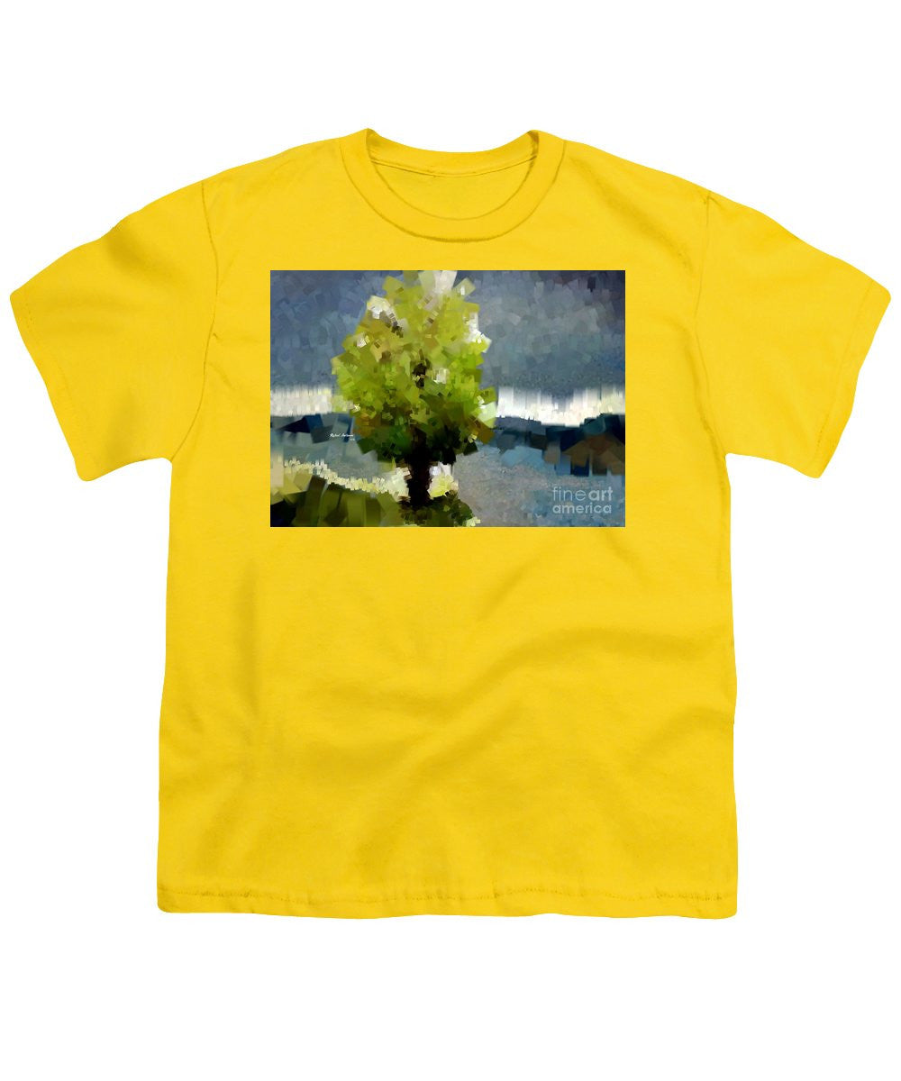 T-shirt pour jeunes - Paysage abstrait 1522