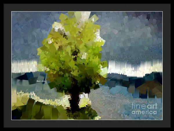 Framed Print - Abstract Landscape 1522