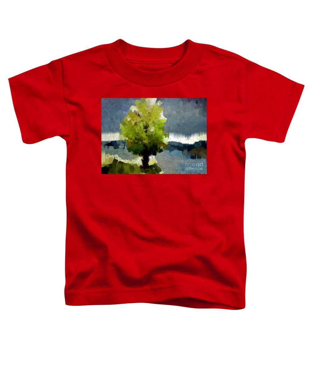 Toddler T-Shirt - Abstract Landscape 1522