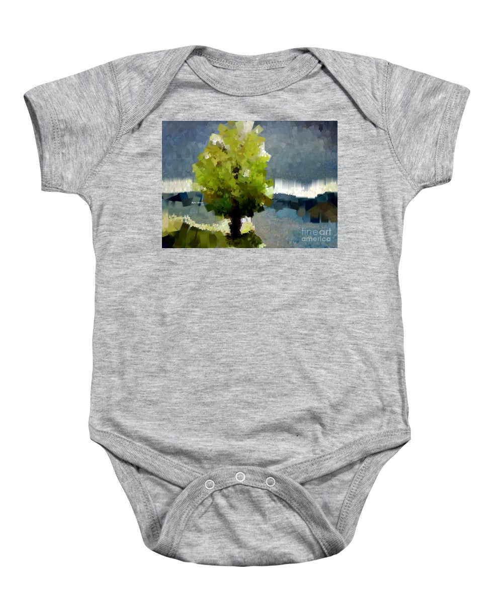 Baby Onesie - Abstract Landscape 1522