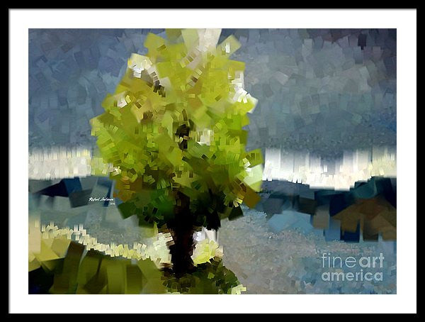 Framed Print - Abstract Landscape 1522