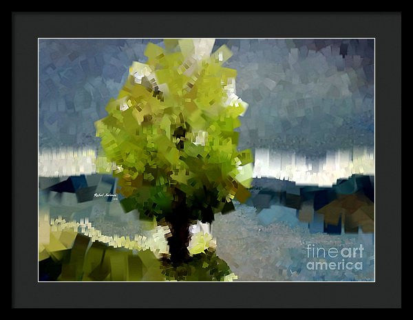 Framed Print - Abstract Landscape 1522