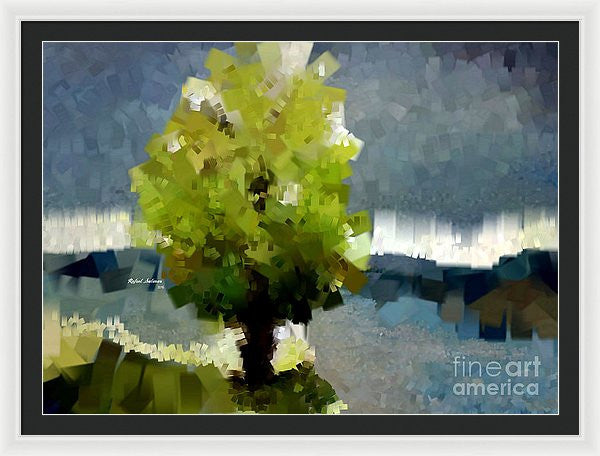 Framed Print - Abstract Landscape 1522