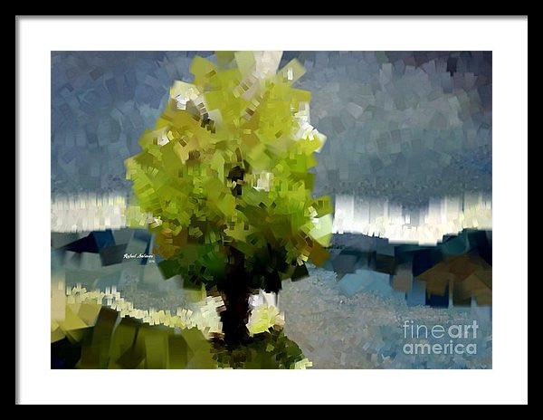 Framed Print - Abstract Landscape 1522