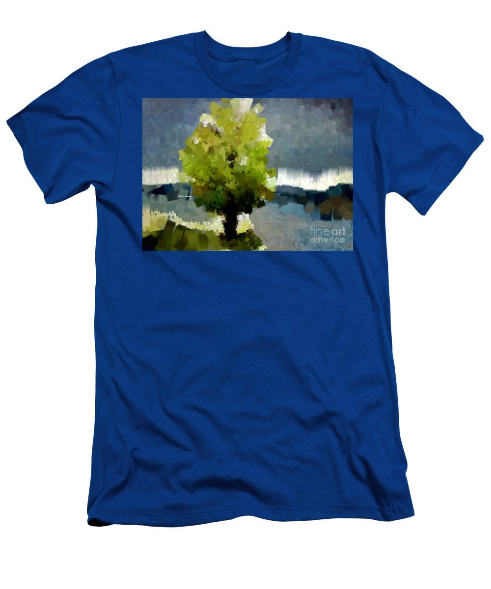 Men's T-Shirt (Slim Fit) - Abstract Landscape 1522