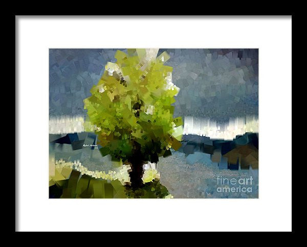 Framed Print - Abstract Landscape 1522