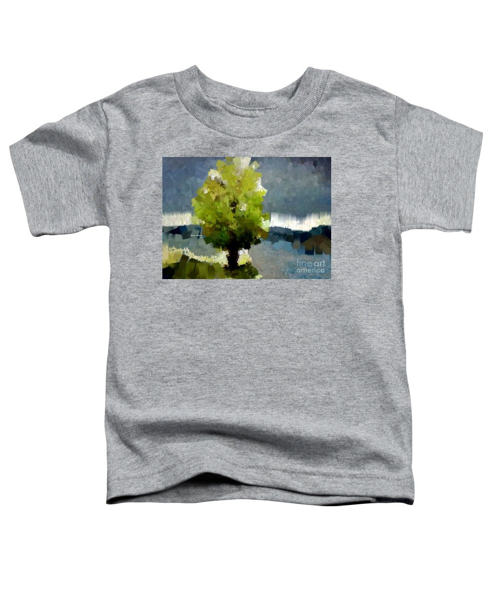 Toddler T-Shirt - Abstract Landscape 1522