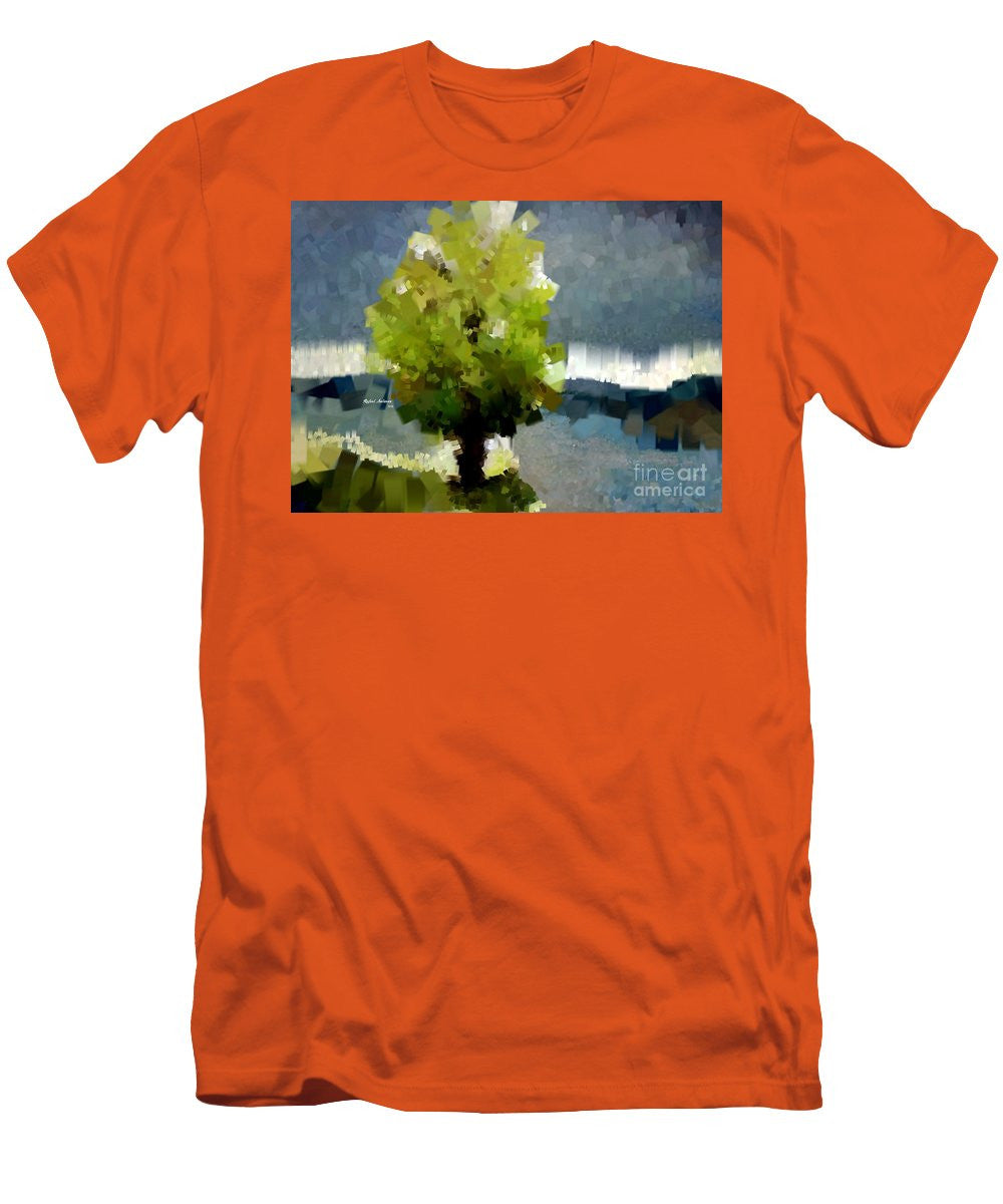 Men's T-Shirt (Slim Fit) - Abstract Landscape 1522