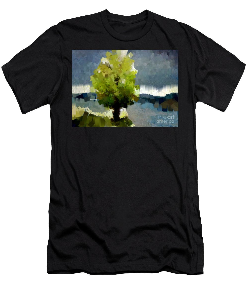 Men's T-Shirt (Slim Fit) - Abstract Landscape 1522