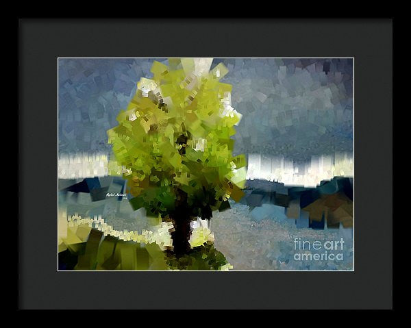 Framed Print - Abstract Landscape 1522