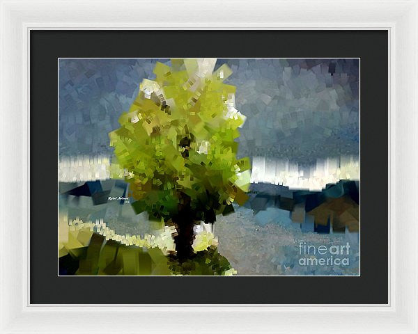 Framed Print - Abstract Landscape 1522