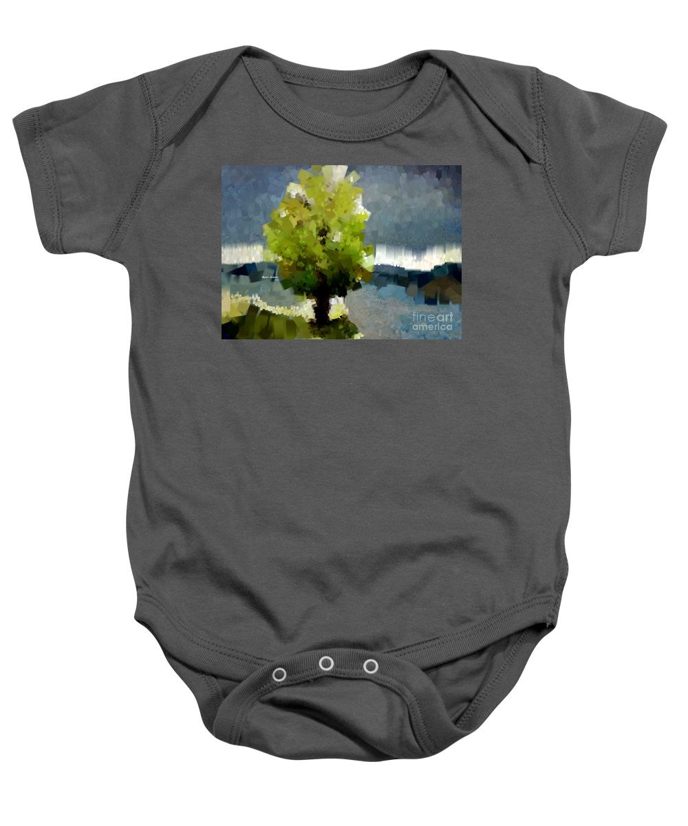 Baby Onesie - Abstract Landscape 1522