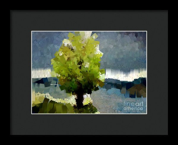 Framed Print - Abstract Landscape 1522