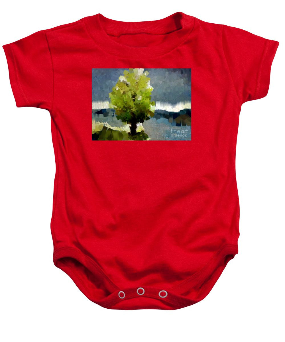 Baby Onesie - Abstract Landscape 1522