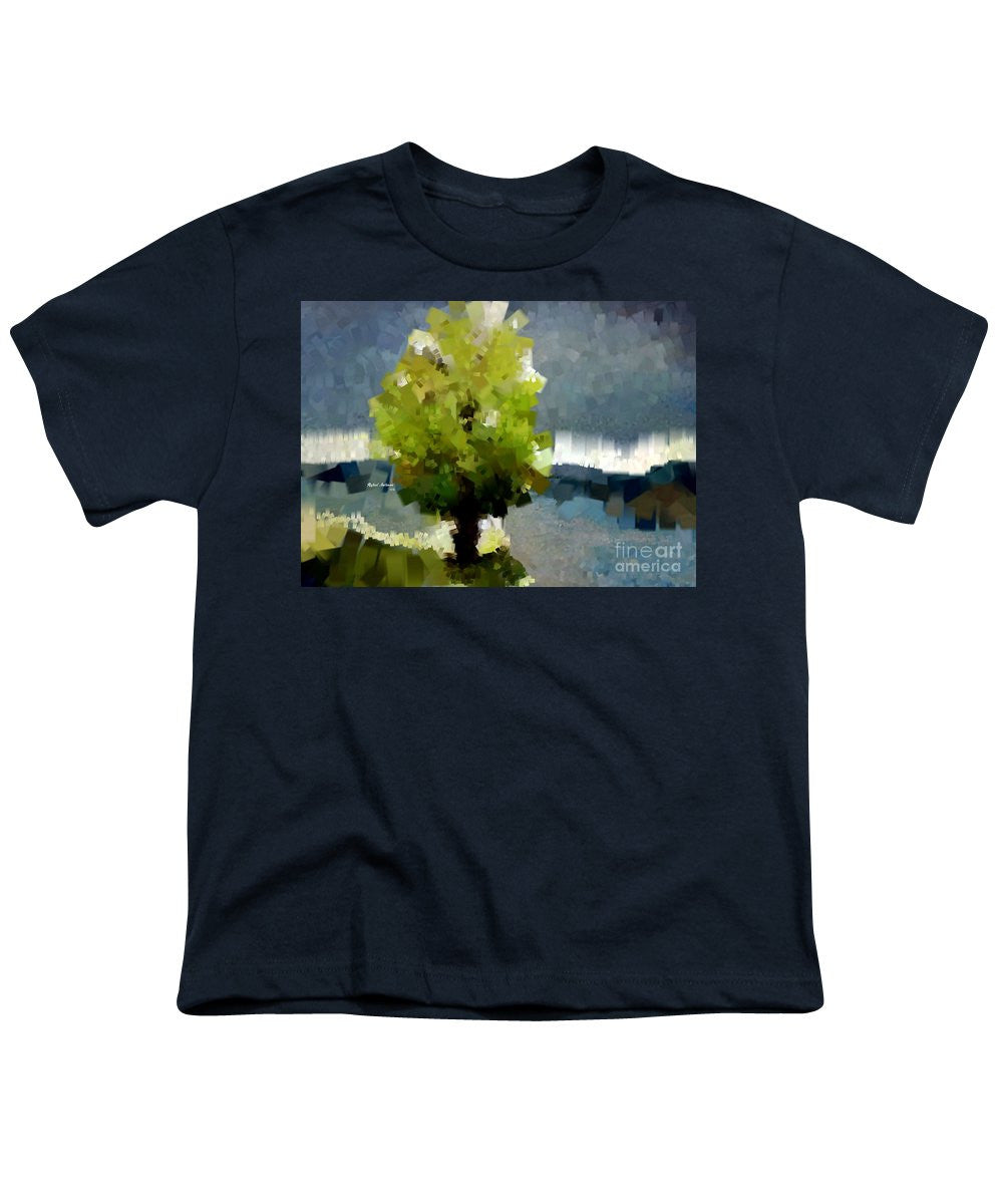 T-shirt pour jeunes - Paysage abstrait 1522