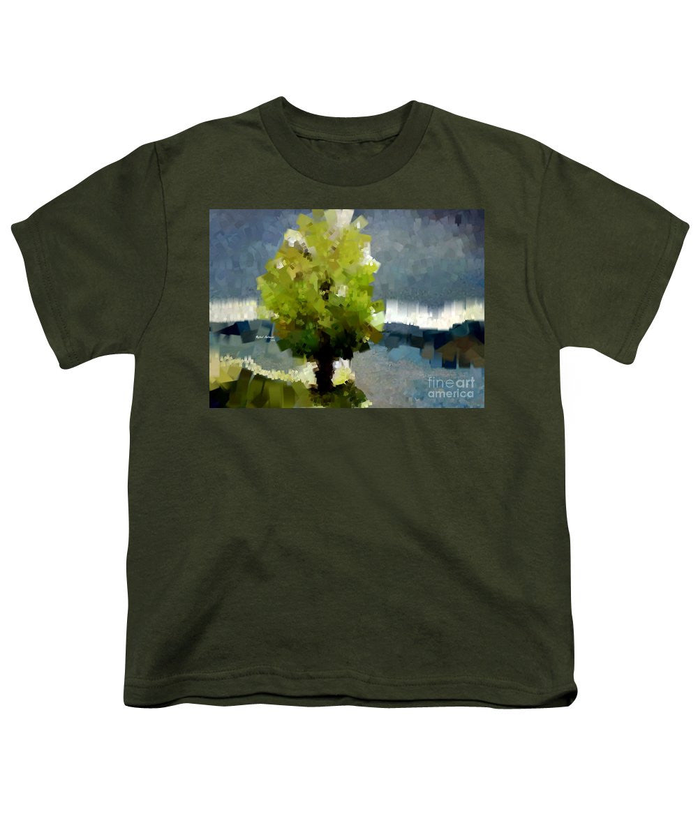 T-shirt pour jeunes - Paysage abstrait 1522