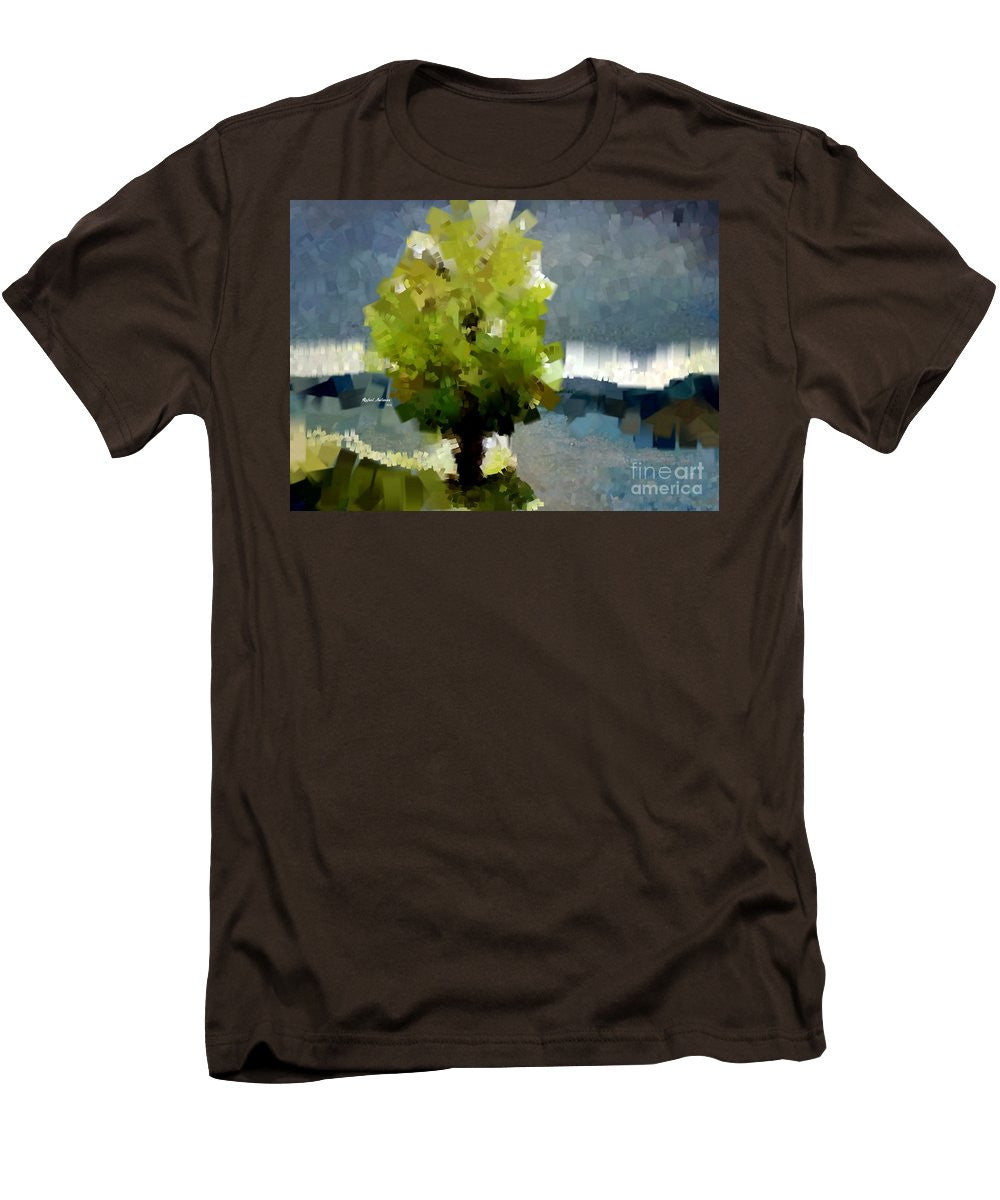 Men's T-Shirt (Slim Fit) - Abstract Landscape 1522