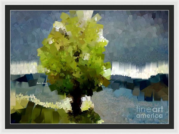 Framed Print - Abstract Landscape 1522