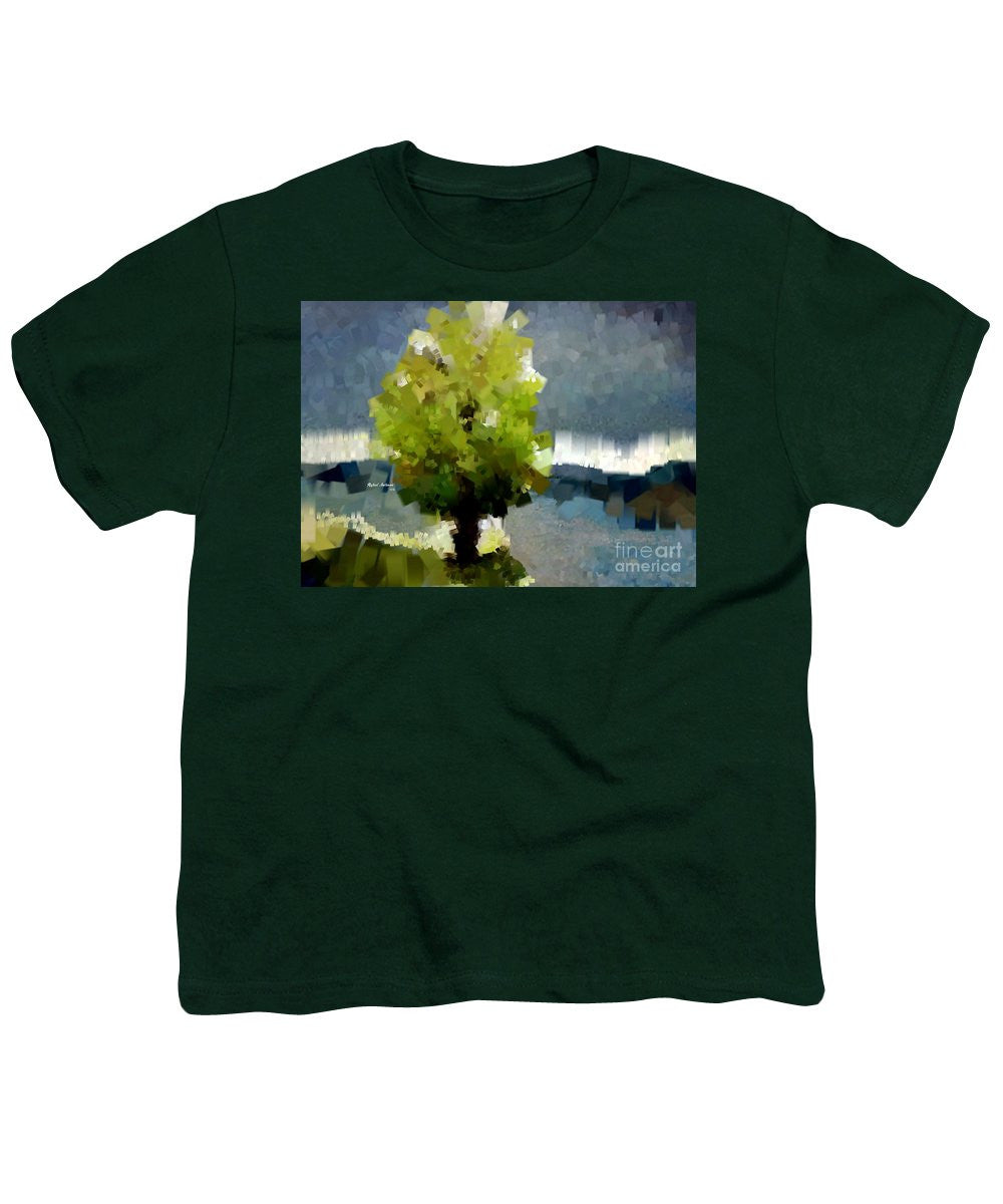 T-shirt pour jeunes - Paysage abstrait 1522