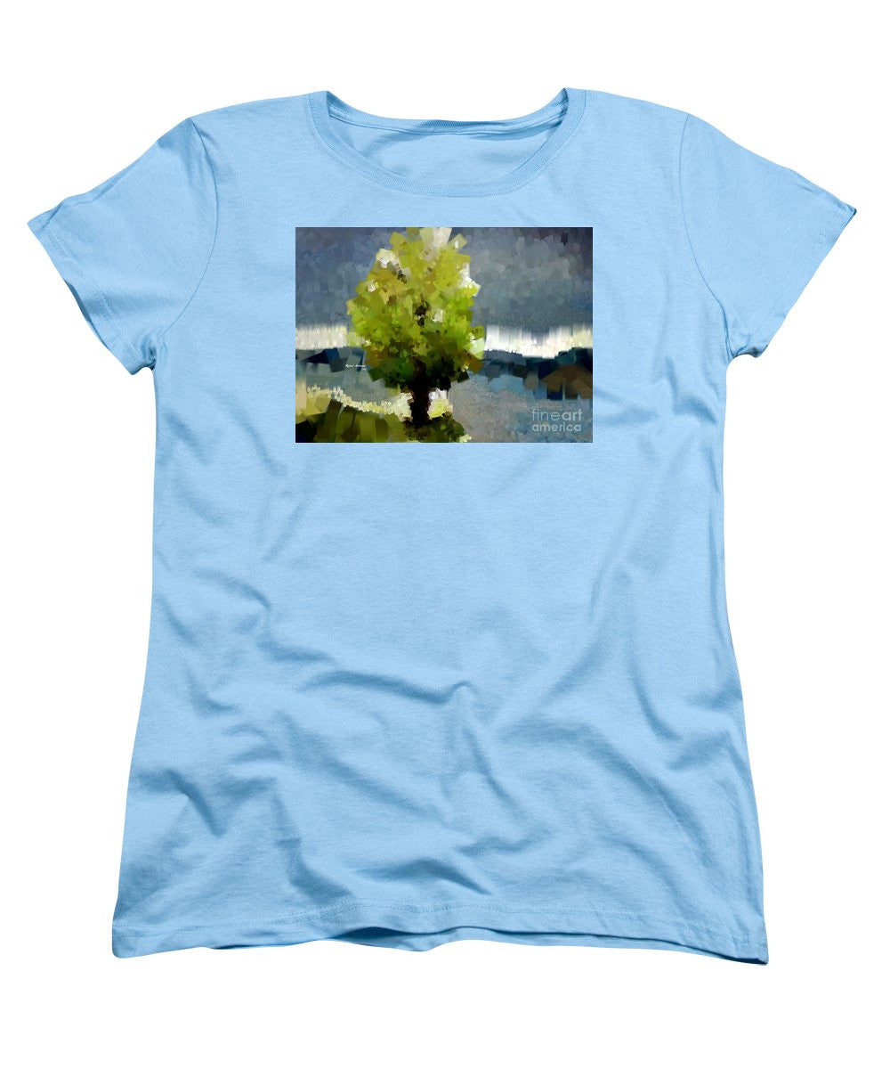 Women's T-Shirt (Standard Cut) - Abstract Landscape 1522