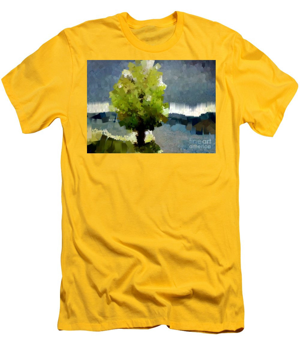 Men's T-Shirt (Slim Fit) - Abstract Landscape 1522