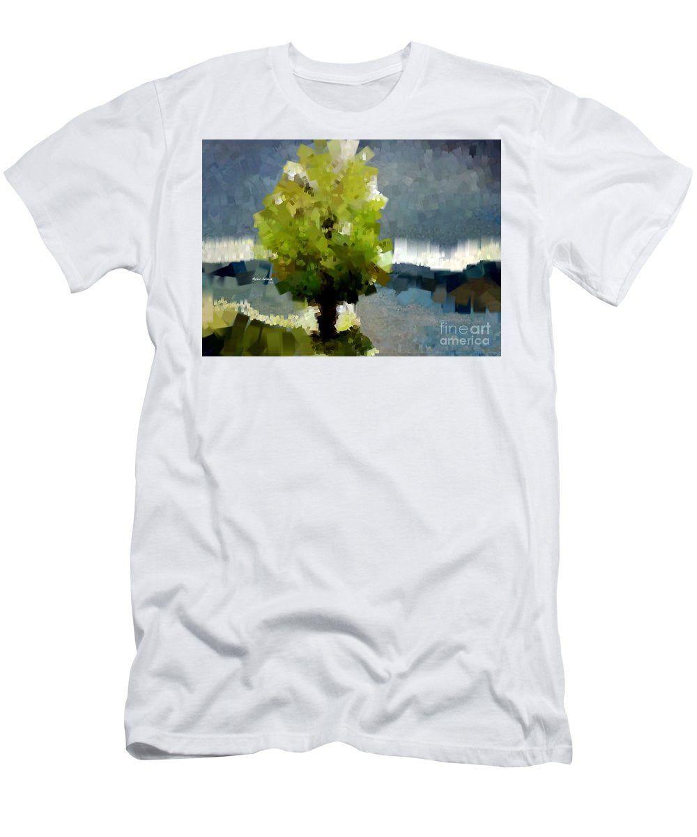 Men's T-Shirt (Slim Fit) - Abstract Landscape 1522