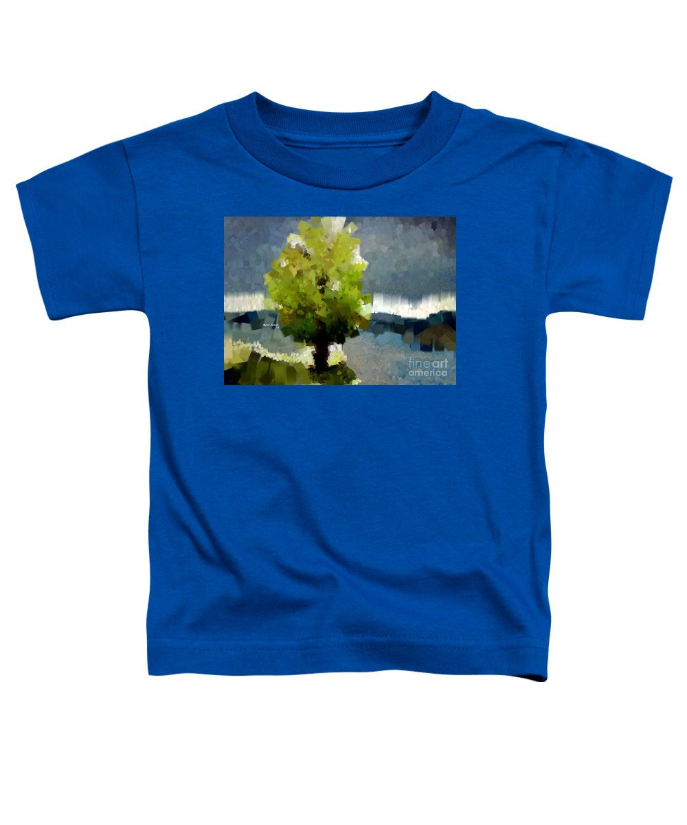 Toddler T-Shirt - Abstract Landscape 1522