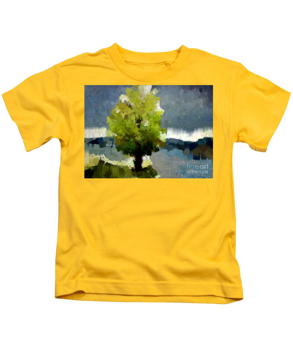 Kids T-Shirt - Abstract Landscape 1522