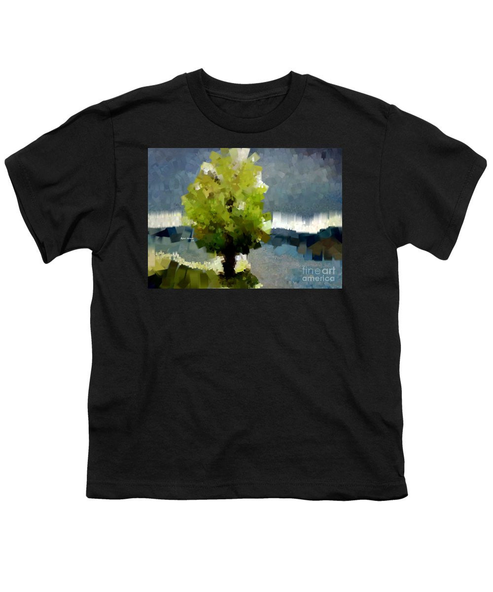 T-shirt pour jeunes - Paysage abstrait 1522