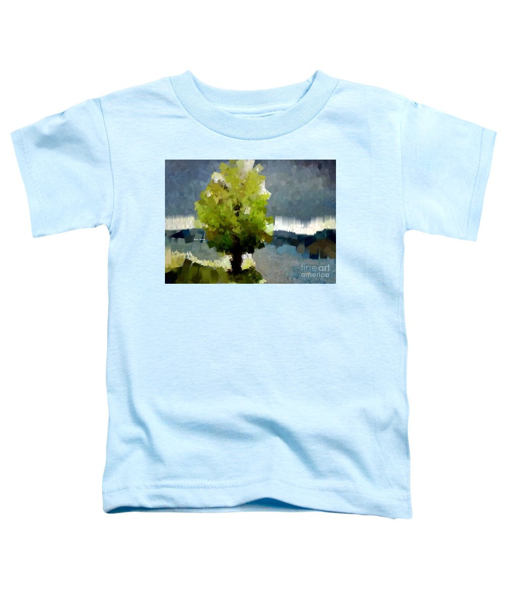 Toddler T-Shirt - Abstract Landscape 1522