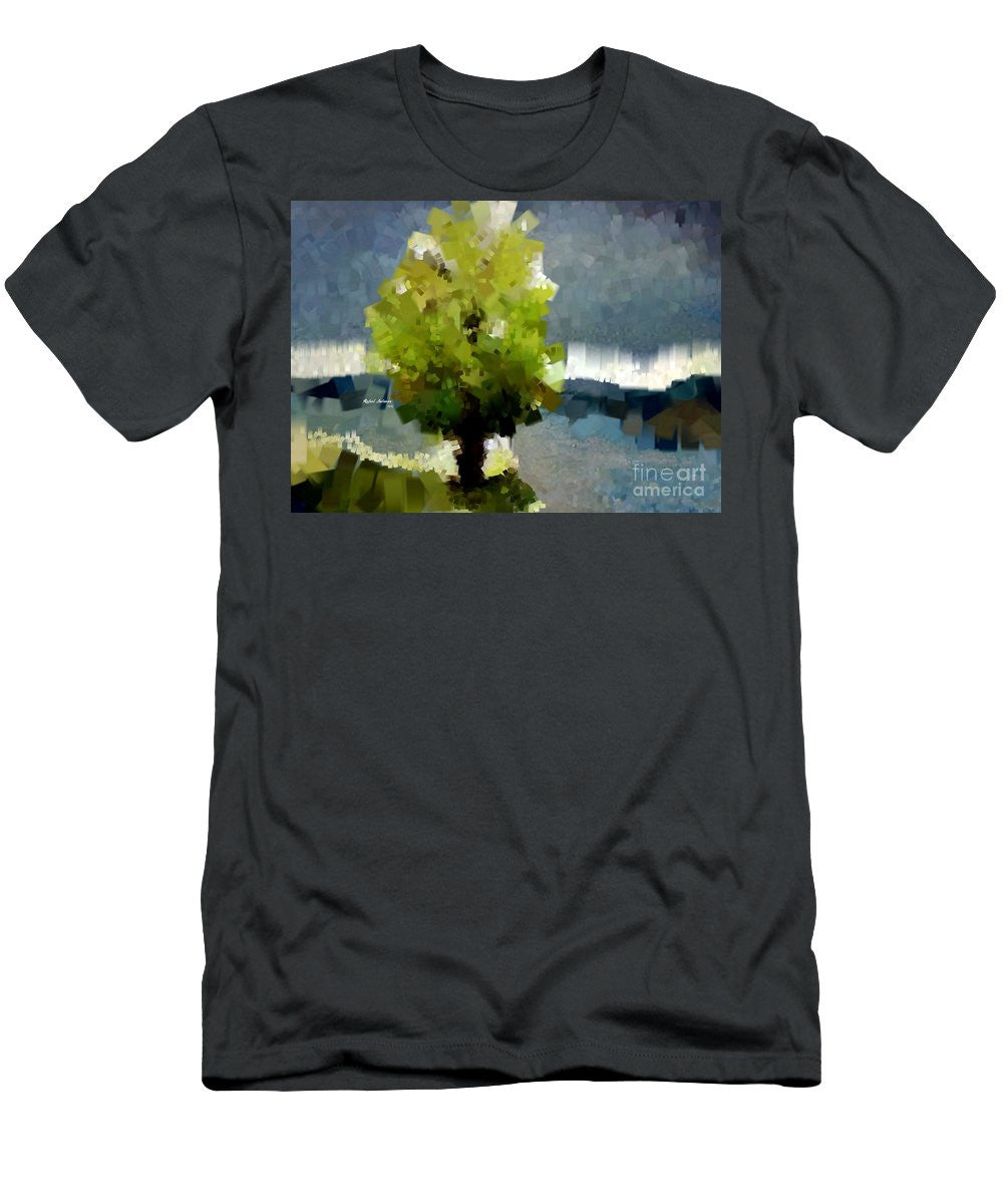 Men's T-Shirt (Slim Fit) - Abstract Landscape 1522