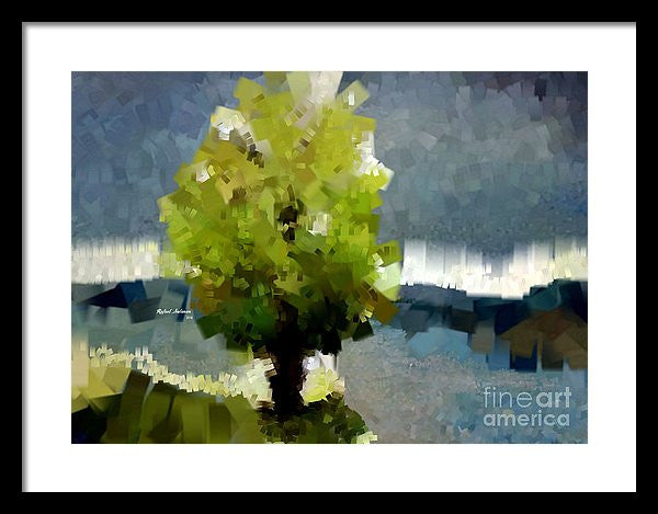 Framed Print - Abstract Landscape 1522