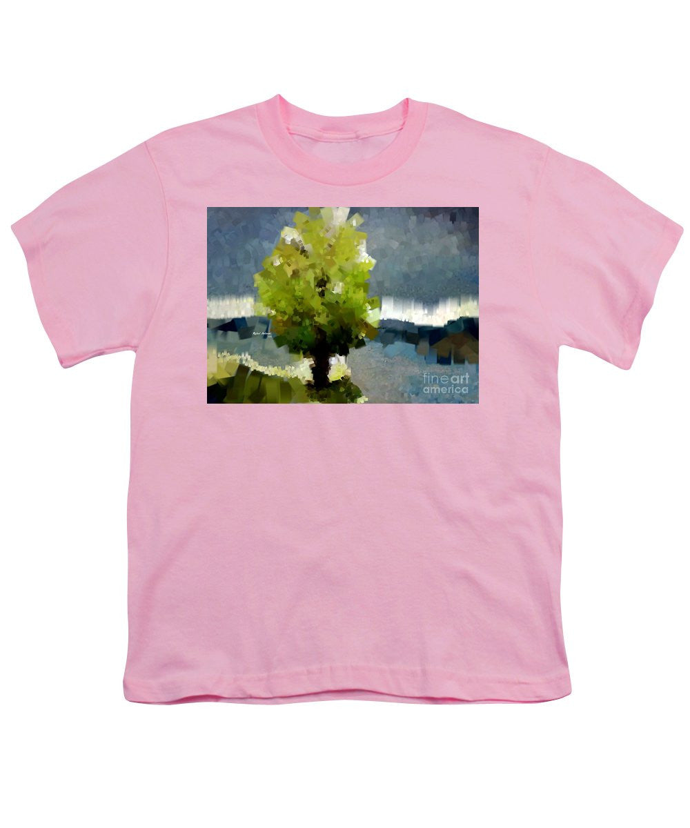 T-shirt pour jeunes - Paysage abstrait 1522