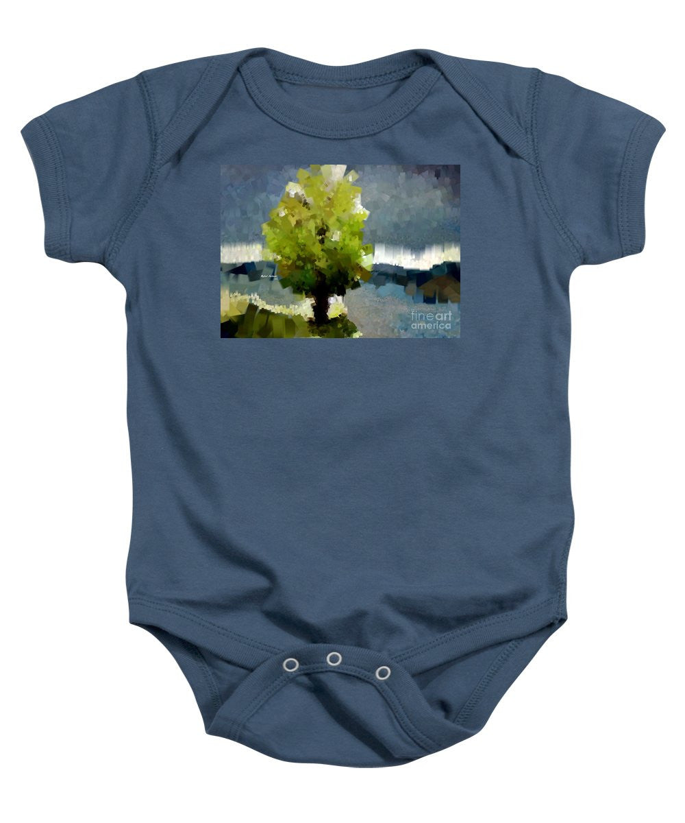 Baby Onesie - Abstract Landscape 1522