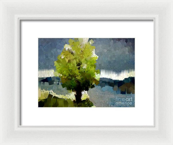 Framed Print - Abstract Landscape 1522