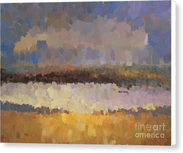 Impression sur toile - Paysage abstrait 1524