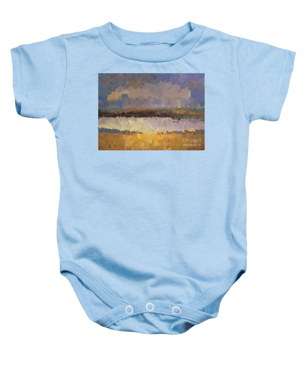 Baby Onesie - Abstract Landscape 1524