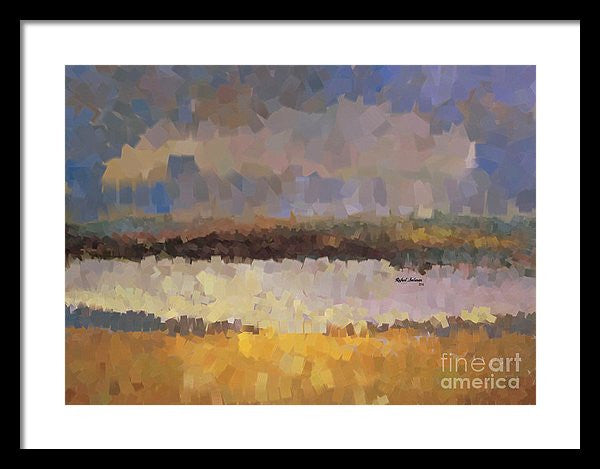 Framed Print - Abstract Landscape 1524