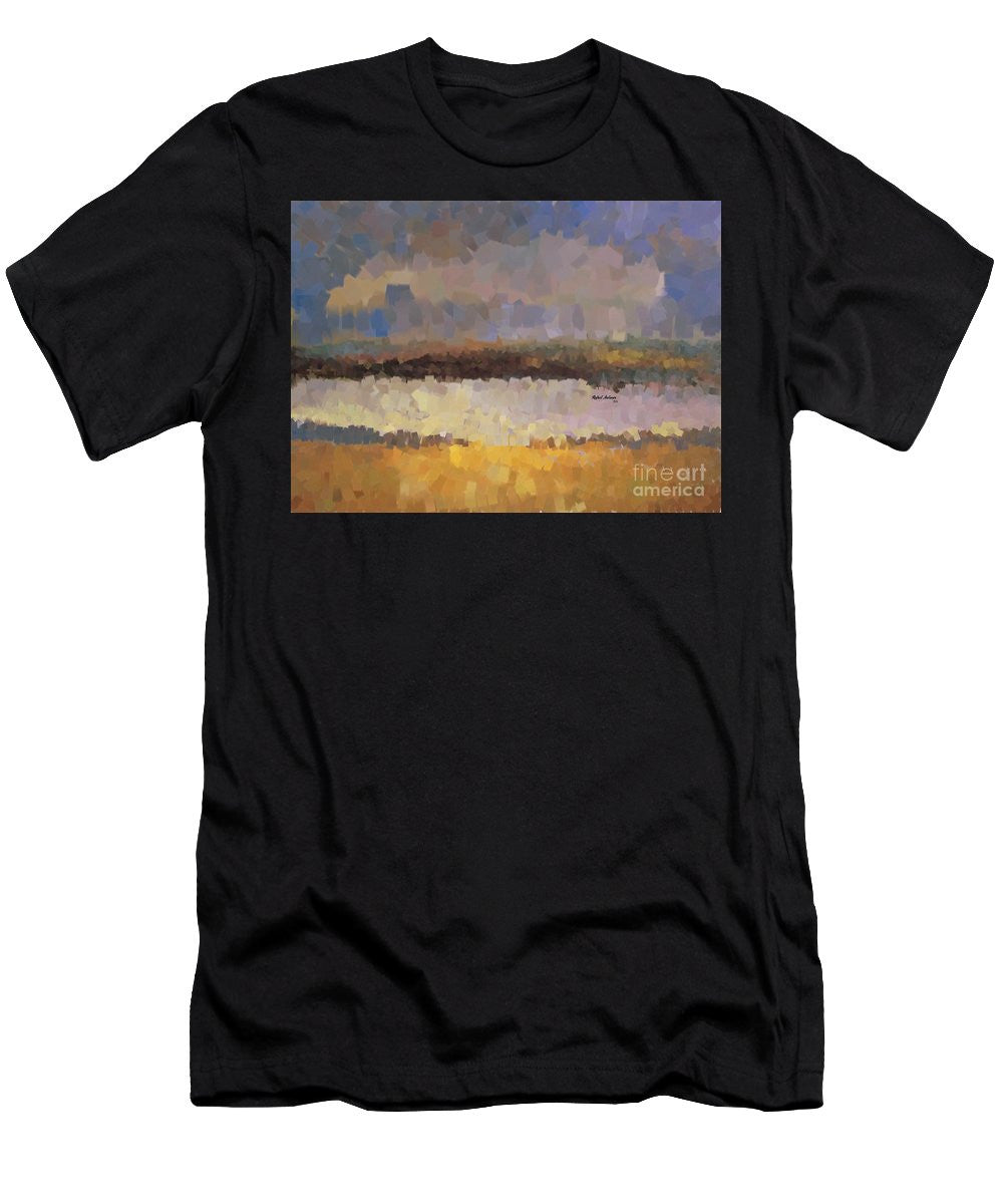 Men's T-Shirt (Slim Fit) - Abstract Landscape 1524