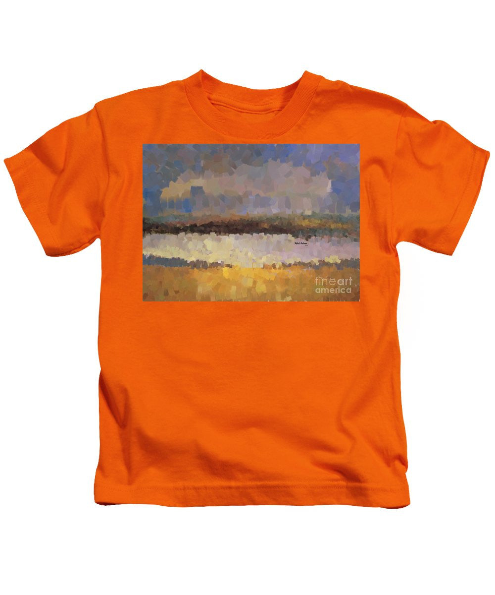 T-shirt pour enfant - Paysage abstrait 1524