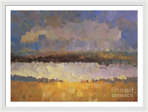 Framed Print - Abstract Landscape 1524