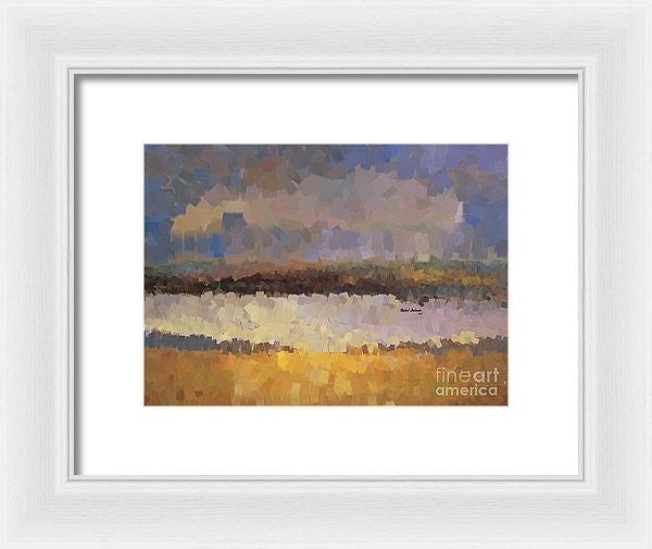 Framed Print - Abstract Landscape 1524