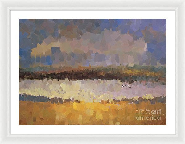 Framed Print - Abstract Landscape 1524