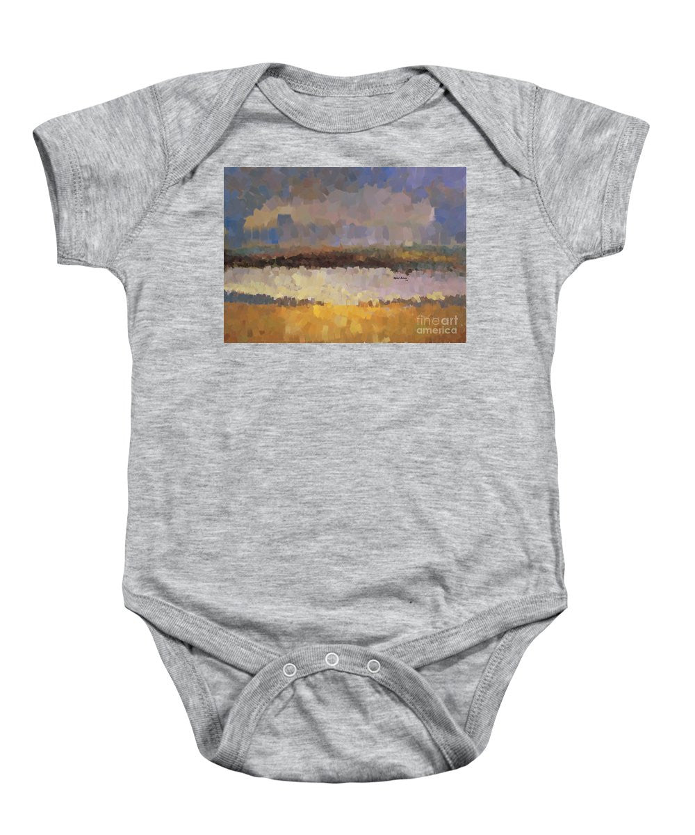 Baby Onesie - Abstract Landscape 1524